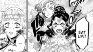 Mimosa, Finral, and Charmy as seen in Black Clover chapter 383 (Image via Shueisha)